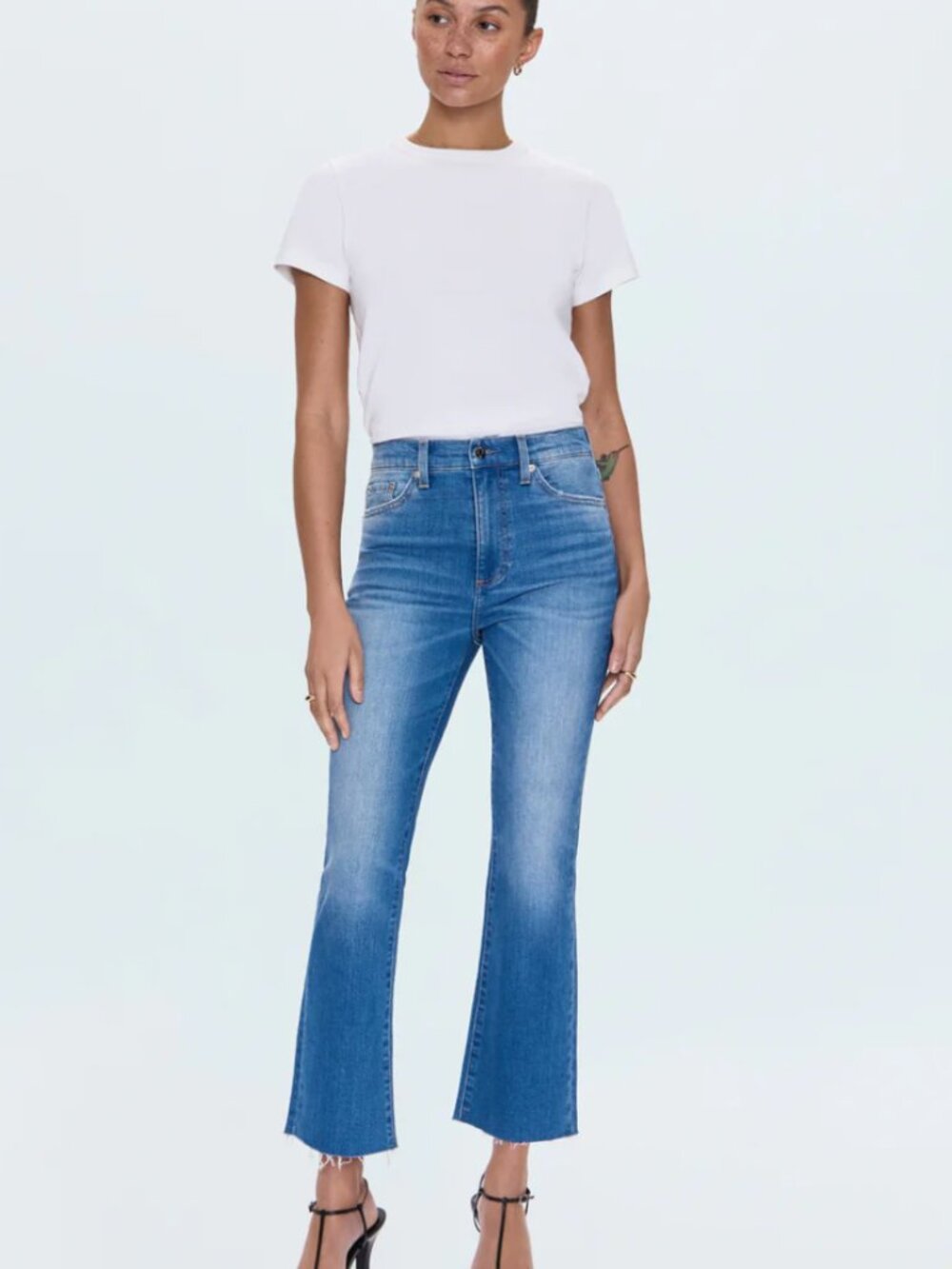 Pistola - Lennon High Rise Crop Jeans Ami Size 26